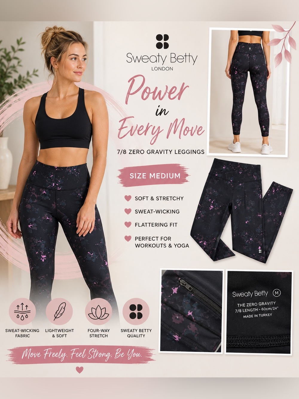 Sweaty Betty Zero Gravity 7/8 Leggings